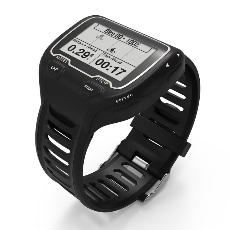 Cinturino in silicone tinta unita per Garmin Forerunner 910XT