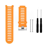 Cinturino in silicone tinta unita per Garmin Forerunner 910XT