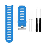 Cinturino in silicone tinta unita per Garmin Forerunner 910XT