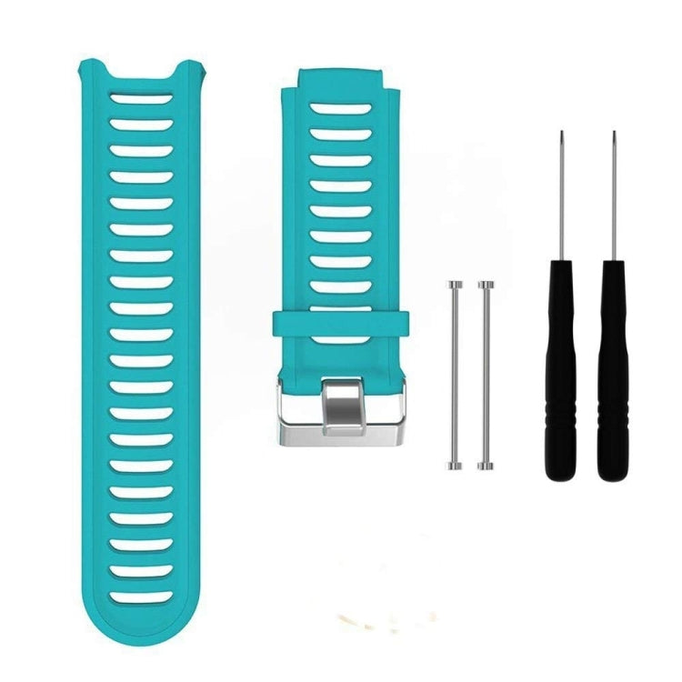 Cinturino in silicone tinta unita per Garmin Forerunner 910XT