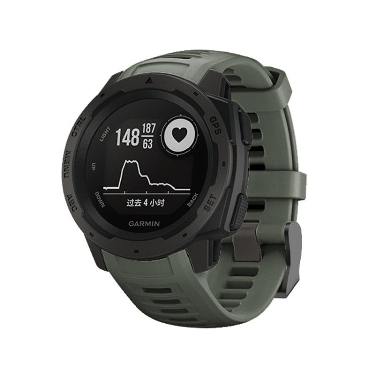 Cinturino in silicone per Garmin Instinct 22 mm, host non incluso