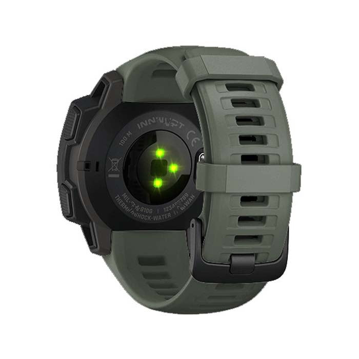 Cinturino in silicone per Garmin Instinct 22 mm, host non incluso
