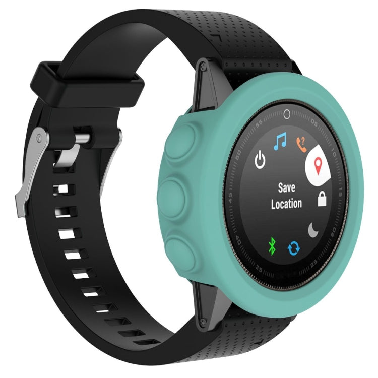 Custodia protettiva per orologio in silicone tinta unita per Garmin Fenix 5, For Garmin Fenix 5