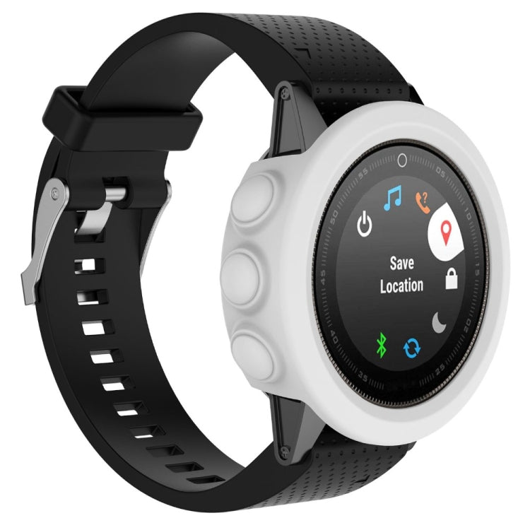 Custodia protettiva per orologio in silicone tinta unita per Garmin Fenix 5, For Garmin Fenix 5