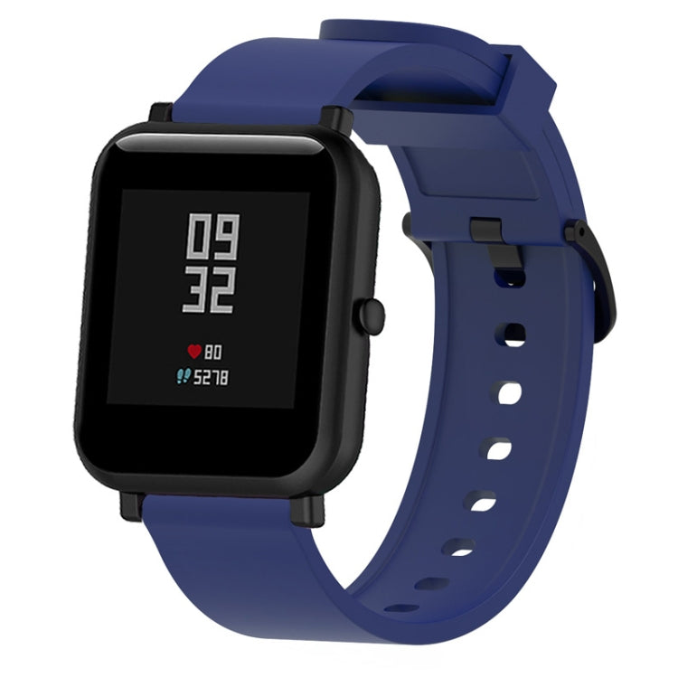 Cinturino sportivo in silicone lucido per Huami Amazfit Bip Lite versione 20mm