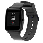Cinturino sportivo in silicone lucido per Huami Amazfit Bip Lite versione 20mm