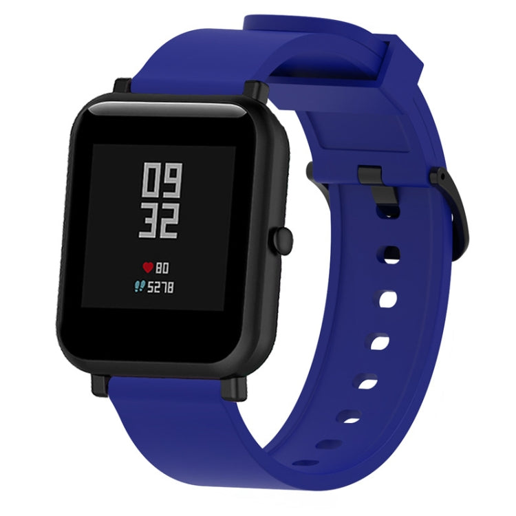 Cinturino sportivo in silicone lucido per Huami Amazfit Bip Lite versione 20mm