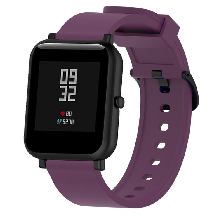 Cinturino sportivo in silicone lucido per Huami Amazfit Bip Lite versione 20mm