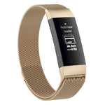 Cinturino magnetico in acciaio per Fitbit Charge 3 piccolo
