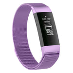 Cinturino magnetico in acciaio per Fitbit Charge 3 piccolo