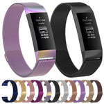 Cinturino magnetico in acciaio per Fitbit Charge 3 piccolo