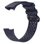 Cinturino sportivo regolabile con foro quadrato per FITBIT Charge 3