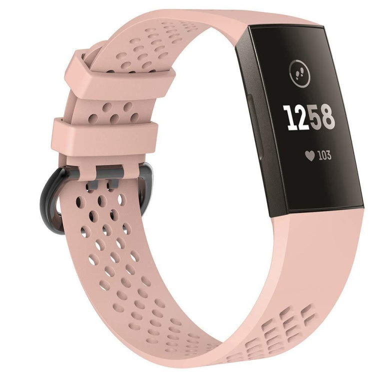 Cinturino sportivo regolabile con foro quadrato per FITBIT Charge 3