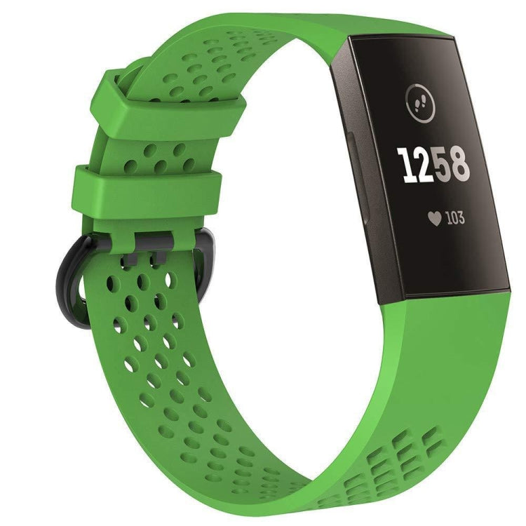 Cinturino sportivo regolabile con foro quadrato per FITBIT Charge 3