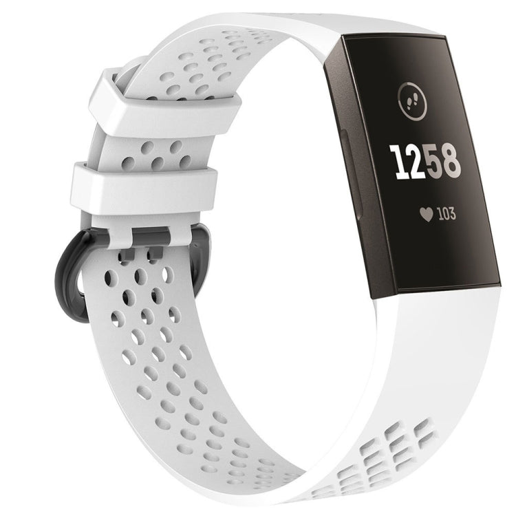 Cinturino sportivo regolabile con foro quadrato per FITBIT Charge 3