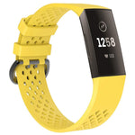 Cinturino sportivo regolabile con foro quadrato per FITBIT Charge 3