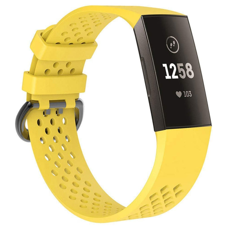 Cinturino sportivo regolabile con foro quadrato per FITBIT Charge 3