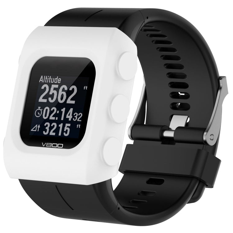 Custodia protettiva per orologio in silicone tinta unita per POLAR V800