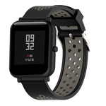 Cinturino sportivo silicone bicolore 20mm per Amazfit Bip Lite
