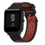 Cinturino sportivo silicone bicolore 20mm per Amazfit Bip Lite