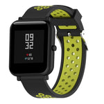 Cinturino sportivo silicone bicolore 20mm per Amazfit Bip Lite