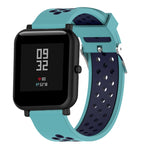 Cinturino sportivo silicone bicolore 20mm per Amazfit Bip Lite