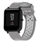 Cinturino sportivo silicone bicolore 20mm per Amazfit Bip Lite