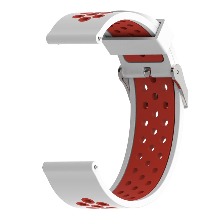Cinturino sportivo in silicone bicolore per Xiaomi Huami Amazfit Bip Lite versione 22mm