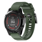 Cinturino per orologio in silicone rimovibile rapidamente per Fenix 5 22 mm