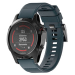 Cinturino per orologio in silicone rimovibile rapidamente per Fenix 5 22 mm