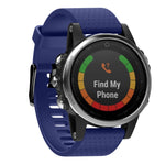 Cinturino per orologio in silicone rimovibile rapido Fenix 5S da 20 mm