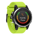 Cinturino per orologio in silicone rimovibile rapido Fenix 5S da 20 mm