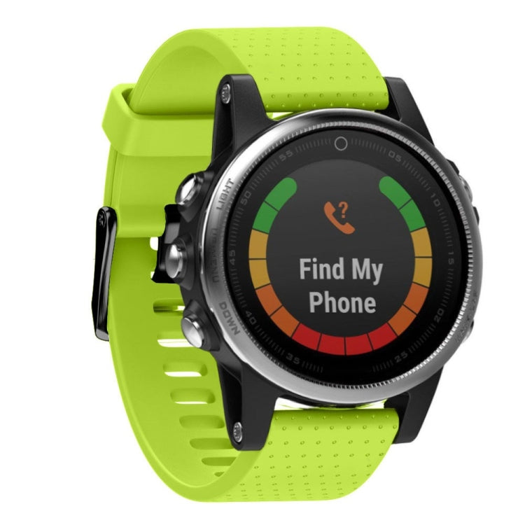 Cinturino per orologio in silicone rimovibile rapido Fenix 5S da 20 mm