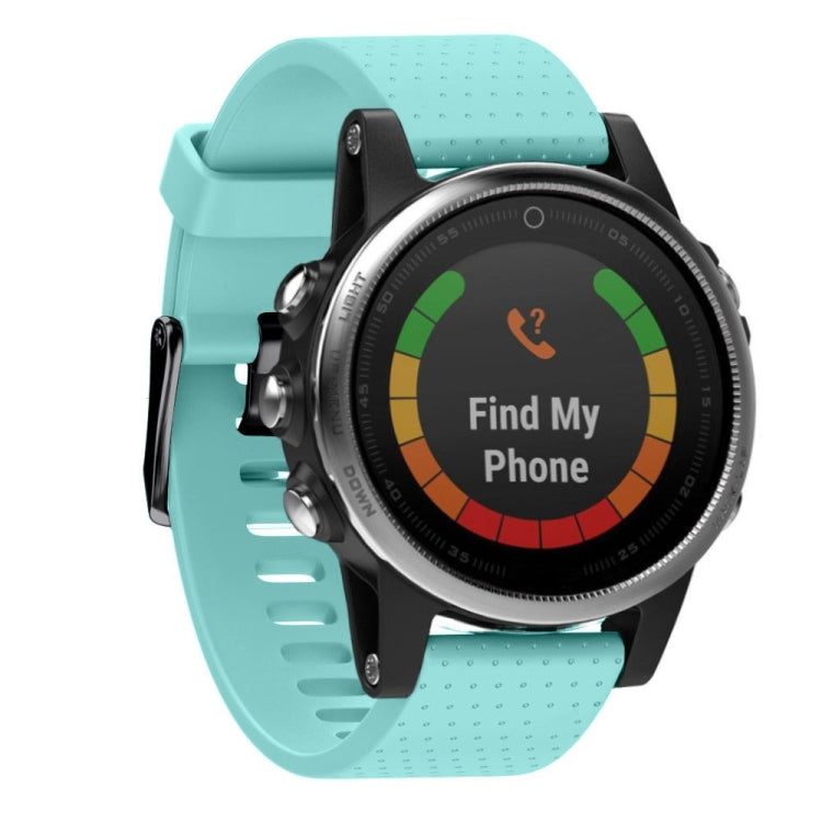 Cinturino per orologio in silicone rimovibile rapido Fenix 5S da 20 mm