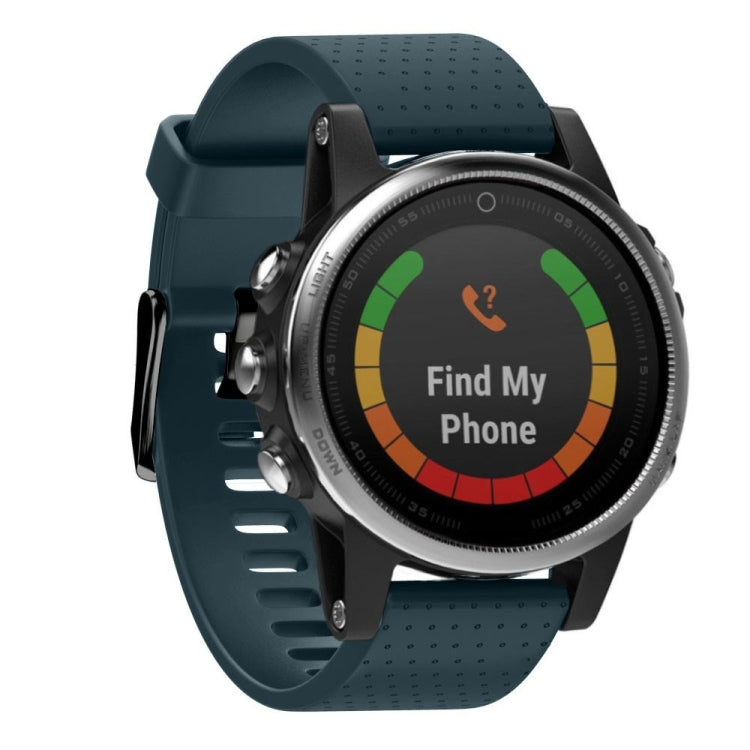 Cinturino per orologio in silicone rimovibile rapido Fenix 5S da 20 mm