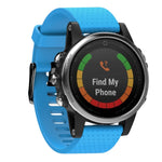 Cinturino per orologio in silicone rimovibile rapido Fenix 5S da 20 mm