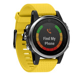 Cinturino per orologio in silicone rimovibile rapido Fenix 5S da 20 mm