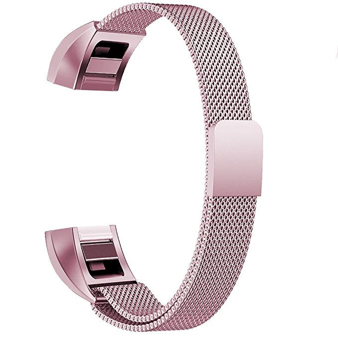Cinturino per orologio magnetico in acciaio inossidabile per FITBIT Alta, dimensioni: piccolo, 130-170 mm