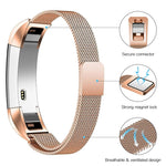 Cinturino per orologio magnetico in acciaio inossidabile per FITBIT Alta, dimensioni: grande, 170-236 mm