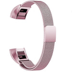 Cinturino per orologio magnetico in acciaio inossidabile per FITBIT Alta, dimensioni: grande, 170-236 mm