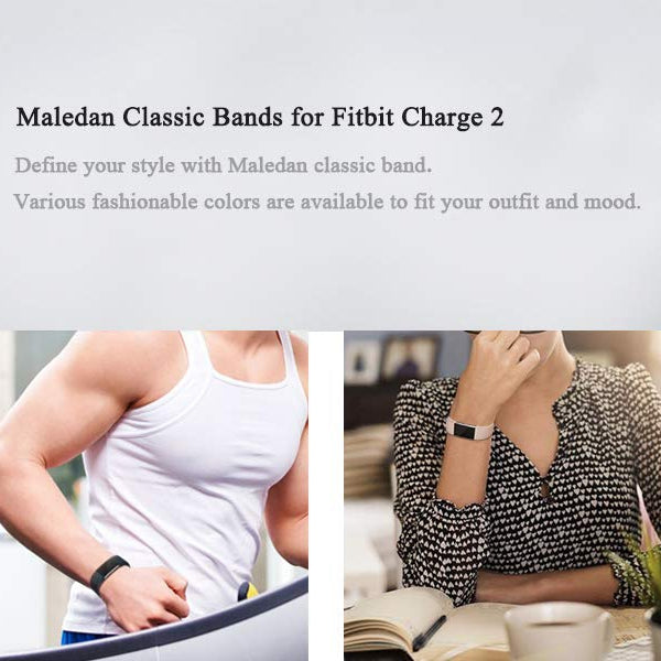 Cinturino sportivo regolabile per Fitbit Charge 2
