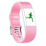 Cinturino sportivo regolabile per Fitbit Charge 2