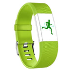 Cinturino sportivo regolabile per Fitbit Charge 2