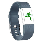Cinturino sportivo regolabile per Fitbit Charge 2