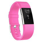 Cinturino sportivo regolabile con motivo quadrato per FITBIT Charge 2, dimensioni: S, 10,5x8,5 cm, S, Aurora Blue, S, Black, S, Coffee, S, Champagne Gold, Coral Red, S, Dark Purple, S, Orange, S, Pink, S, Green, S, Grey, S, Blue, S, Light Grey         ...
