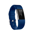 Cinturino sportivo regolabile con motivo diamante per FITBIT Charge 2, dimensioni: S, 10,5x8,5 cm, S