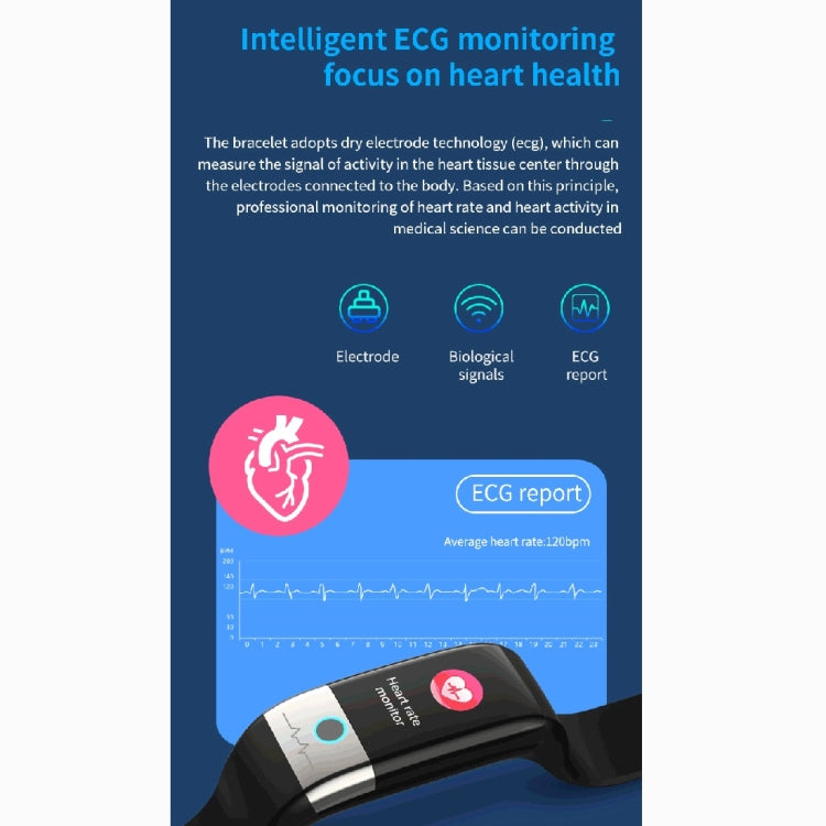 X1 Smart Watch impermeabile con schermo a colori da 1,08 pollici IP67