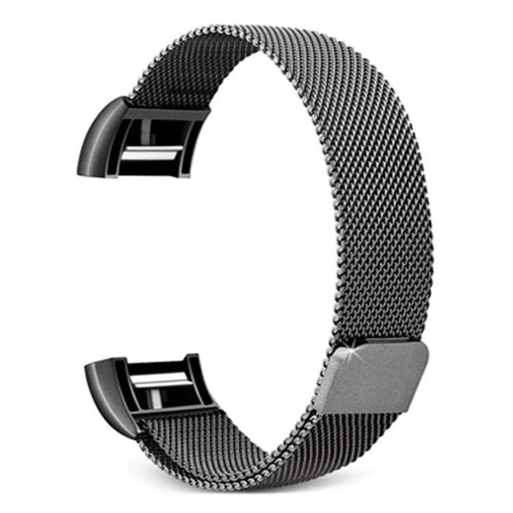 Cinturino per orologio Smart Watch in acciaio inossidabile per FITBIT Charge 2, misura: L, Size: L