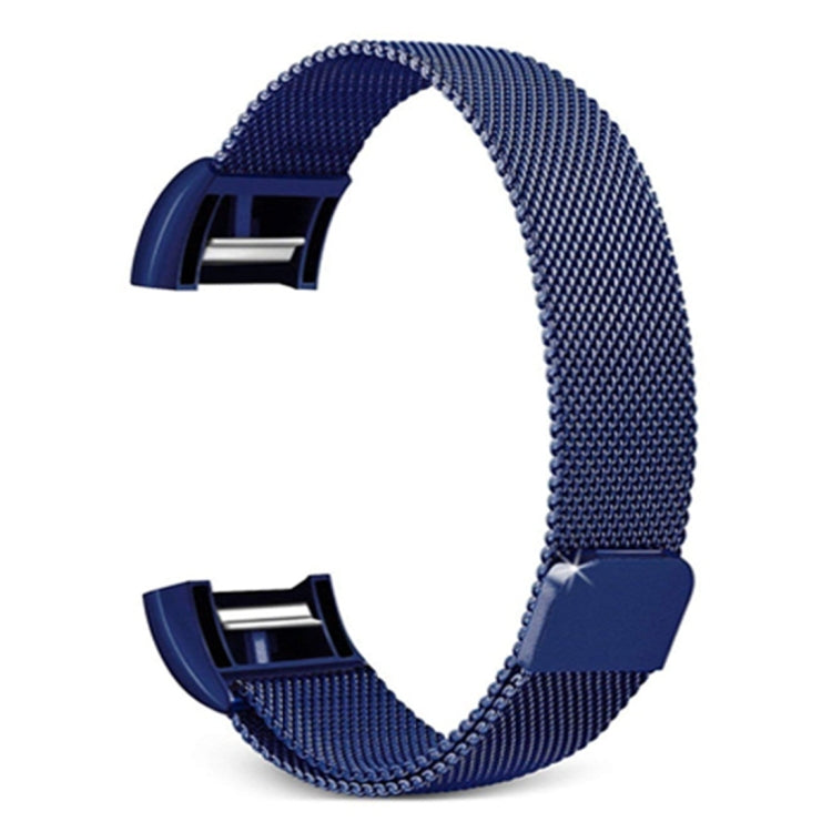 Cinturino per orologio Smart Watch in acciaio inossidabile per FITBIT Charge 2, misura: L, Size: L