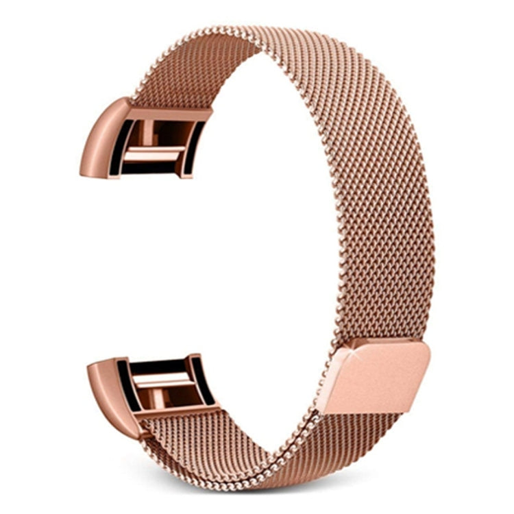 Cinturino per orologio Smart Watch in acciaio inossidabile per FITBIT Charge 2, misura: L, Size: L